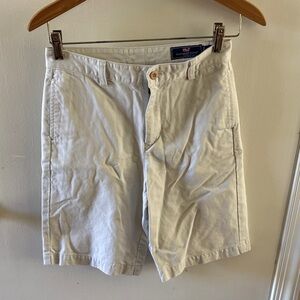 Vineyard Vines by Shep & Ian Boys Light Beige Chino Short, Size 14